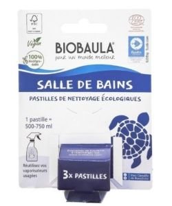 Pastilles de nettoyage - SALLE DE BAINS BIO, 3 pièces